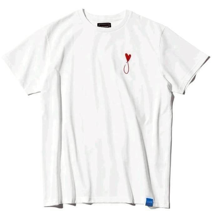 MAISON  HONORE Tiphanie Logo T-shirt /white✖️Red