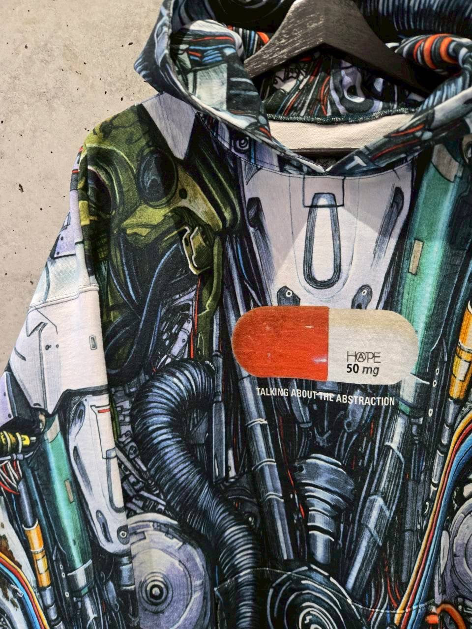 TALKING ABOUT THE ABSTRACTION         26SS パーカー ART REPLICA PARKA2(26SS-PK-007)ROBO