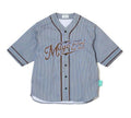 MAYO FGMN EMBROIDERY BASE BALL SHIRTS STRIPE