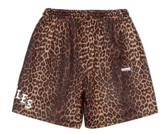 TAIN DOUBLE PUSH NO RULES MESH SHORTS/LEOPARD