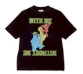 TAIN DOUBLE PUSH WITH ME WITHOUT ME SHORT SLEEVE T-SHIRTS/BLACK