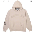 TAIN DOUBLE PUSH KNIT HOODIE /GRAY