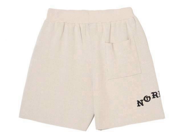 TAIN DOUBLE PUSH ARCH T KNIT SHORTS /GRAY