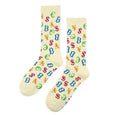 SUXSOX MAKE IT RAIN SOCKS / YELLOW