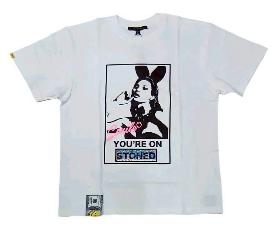 STUDMUFFIN 5.6oz	コットン天竺YOURE  ON STONED シークインSSシャツ　Tシャツ