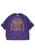 MAYO MESSAGE EMBROIDERY GAME SHORT SLEEVE SHIRT