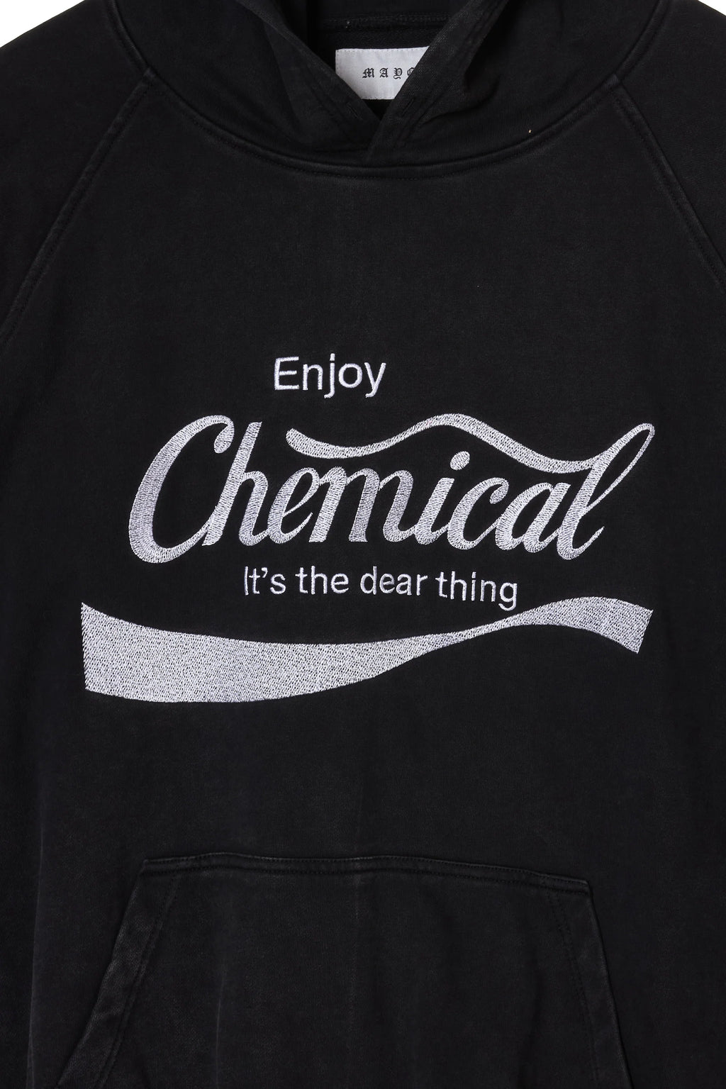 MAYO ENJOY CHEMICAL EMBROIDERY HOODIE
