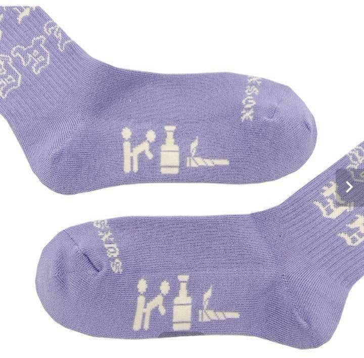 SUXSOX SUKI SOCKS / PURPLE