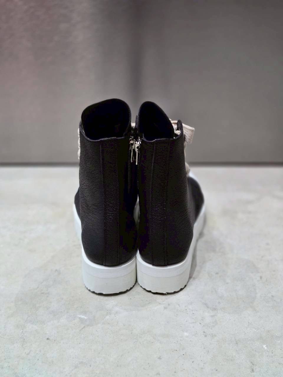 A.F ARTEFACT Boots"Black×White"/スニーカーブーツ"ブラック×ホワイト"