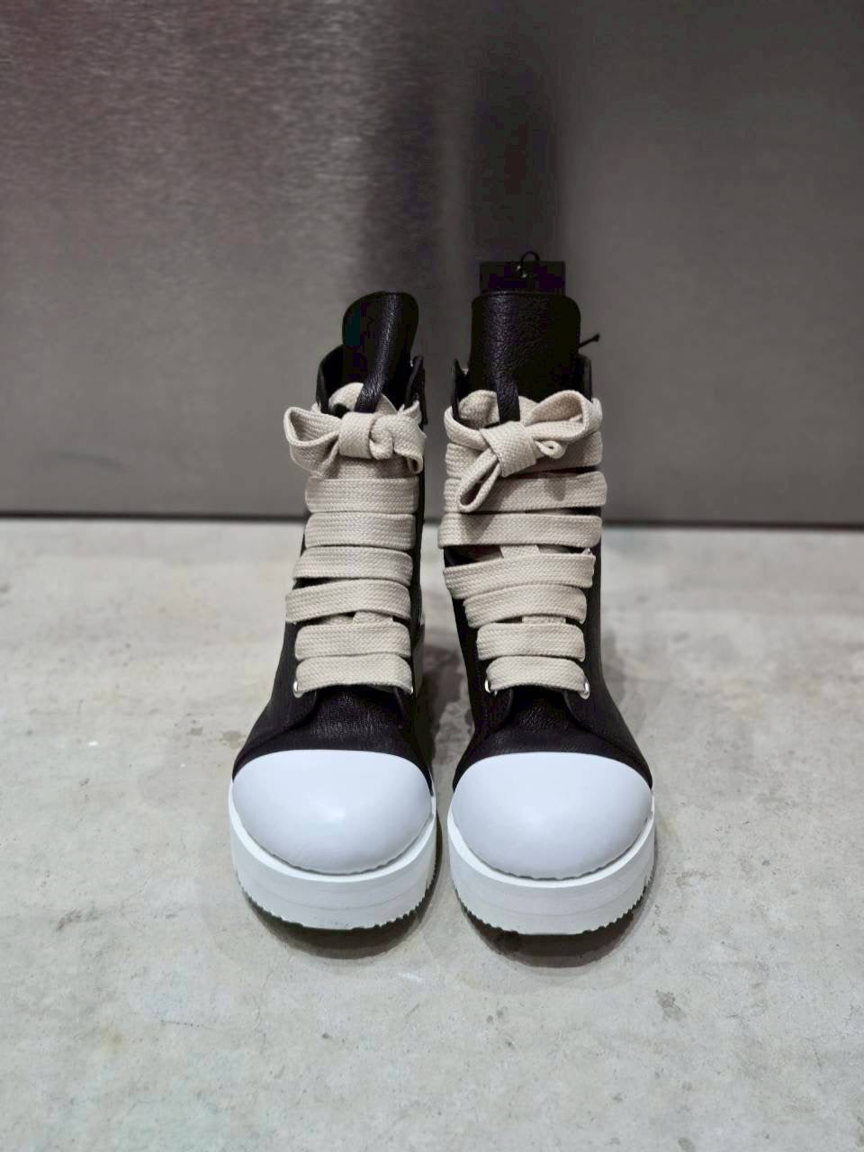 A.F ARTEFACT Boots"Black×White"/スニーカーブーツ"ブラック×ホワイト"