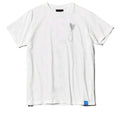 MAISON HONORE Tiphanie Big Logo T-shirt/WHITE✖️SILVER