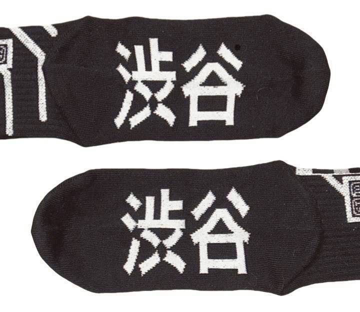 SUXSOX SHIBUYA SOCKS / BLACK
