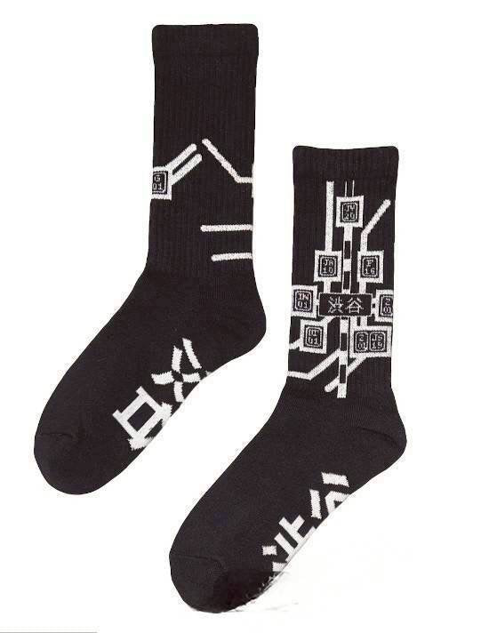 SUXSOX SHIBUYA SOCKS / BLACK