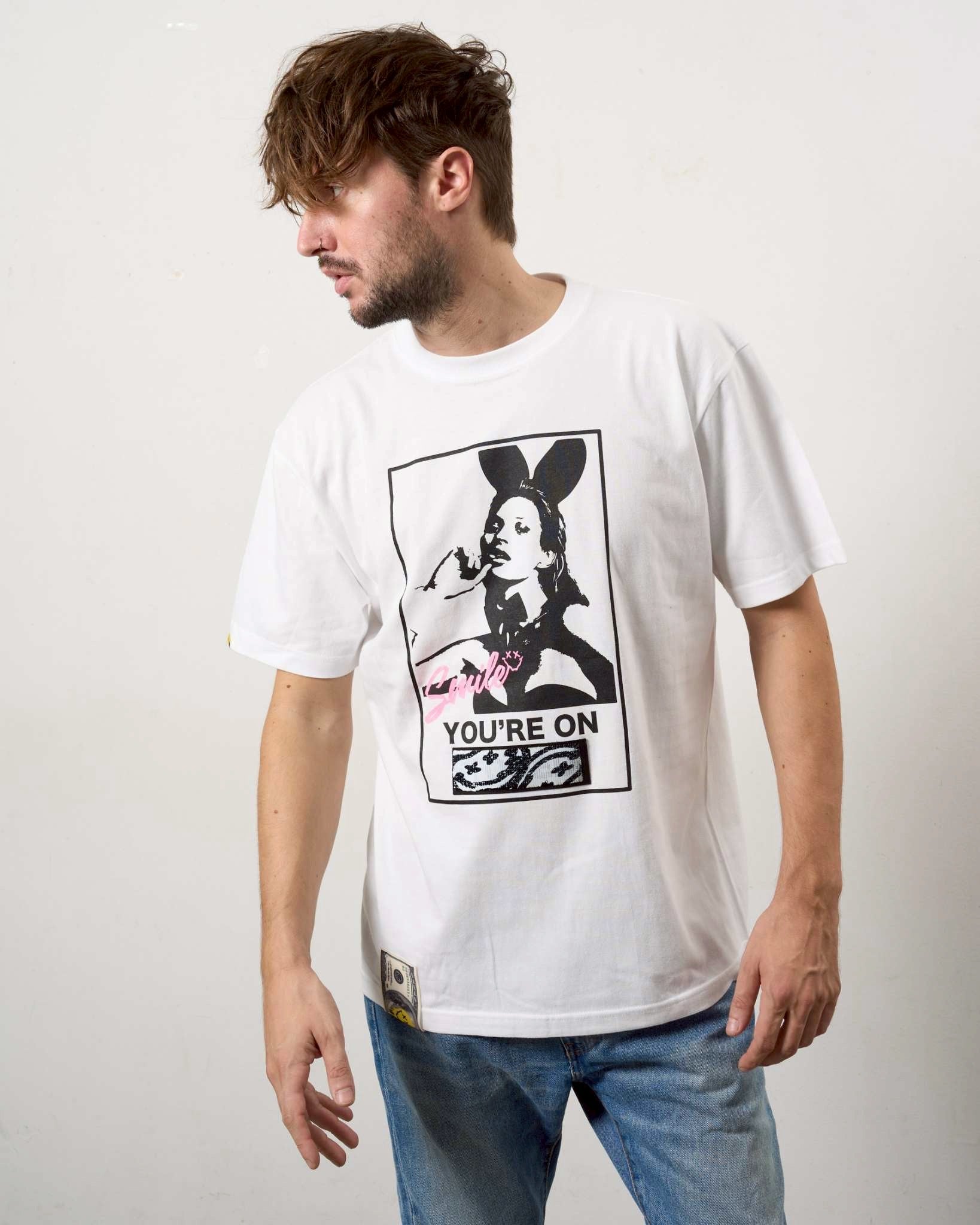 STUDMUFFIN 5.6oz	コットン天竺YOURE  ON STONED シークインSSシャツ　Tシャツ