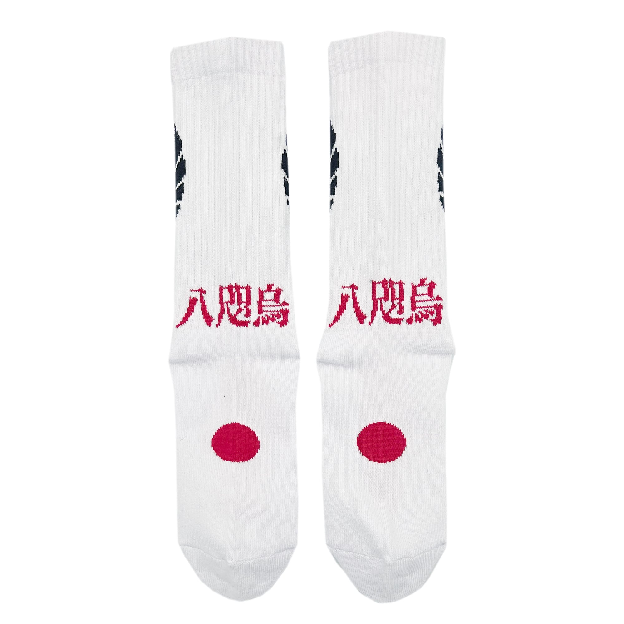 SUXSOX KARASU SOCKS / WHITE