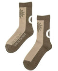 SUXSOX SUN AND MOON / SOCKS / BEIGE