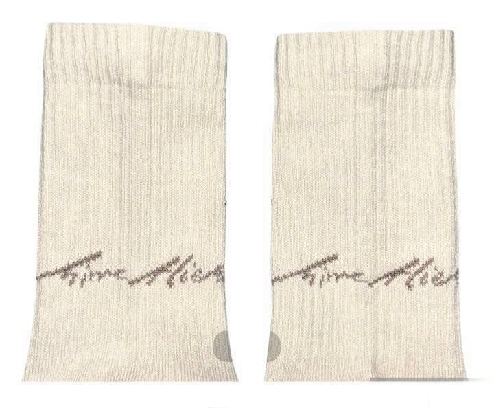 SUXSOX PEGASUS SHORT SOCKS / BEIGE
