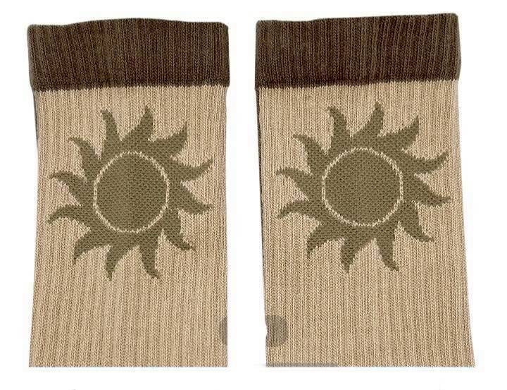 SUXSOX SUN AND MOON / SOCKS / BEIGE