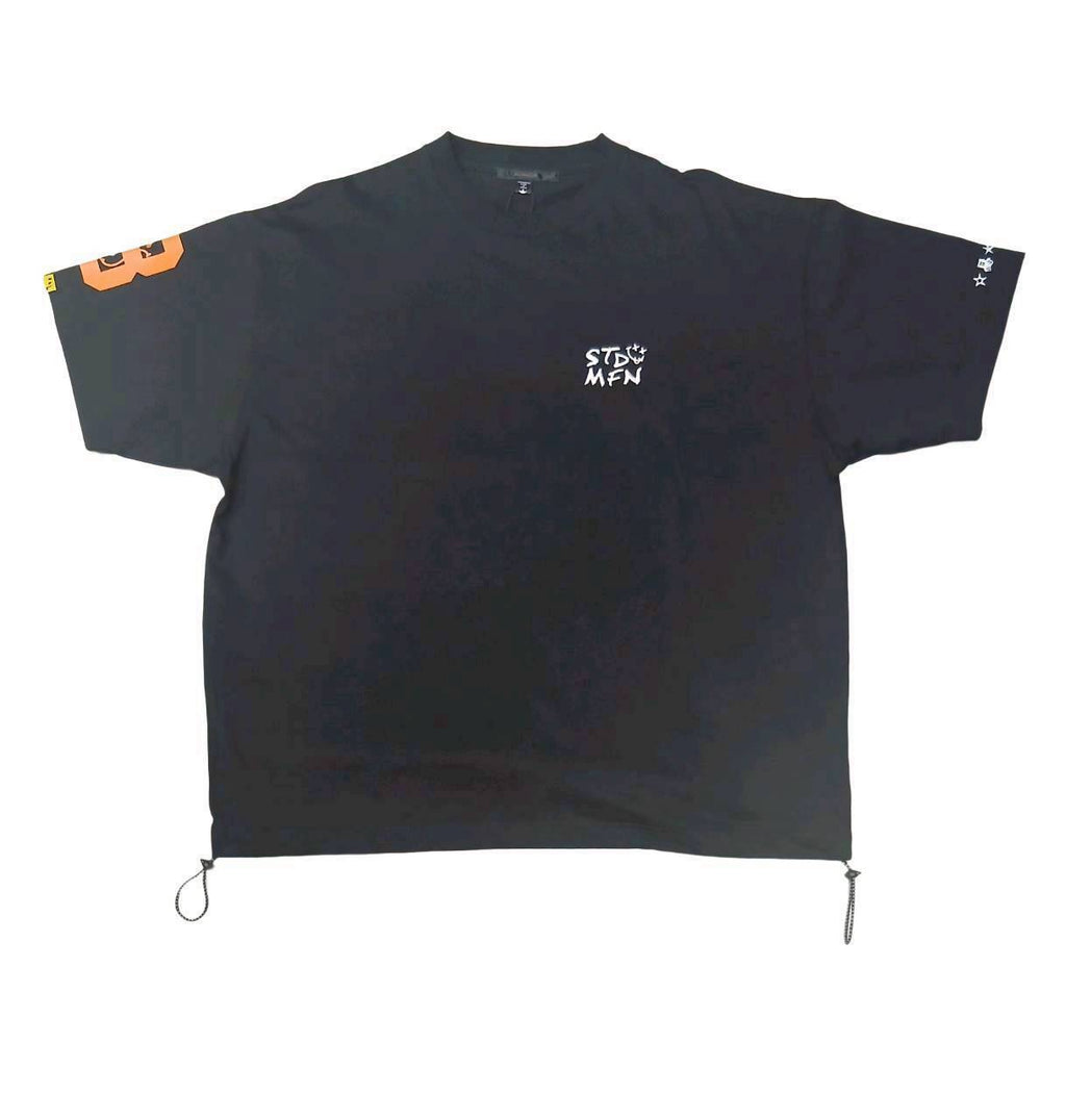STUDMUFFIN　7ozコットン天竺8スマイルドローコード　ワイドSSTシャツ